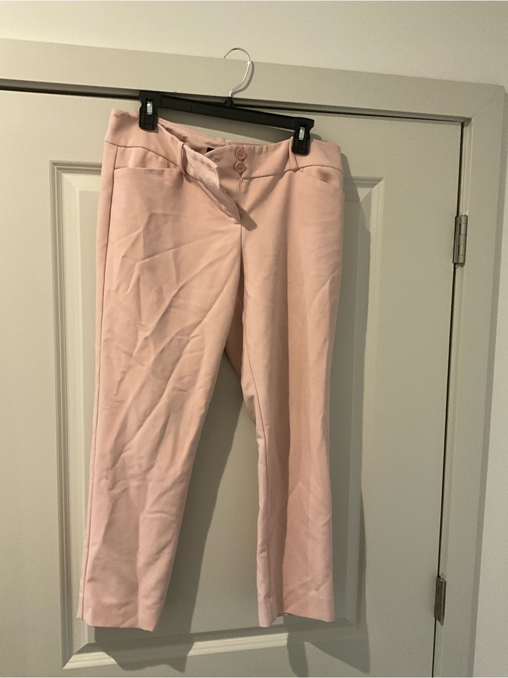 The Limited Light Pink Straight-Leg Dress Pants